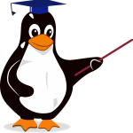 Linux Learning Logo Vector