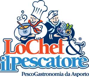 Lo Chef e il Pescatore Logo Vector