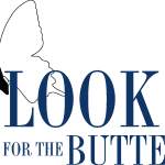 Look For The Butterfly Logo Vector