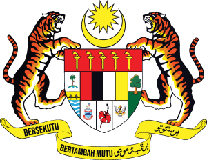 Malaysia Emblem Crest (Jata Negara) Logo Vector