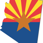 Map Of Arizona Logo Vector