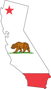 Map Of California Logo Vector