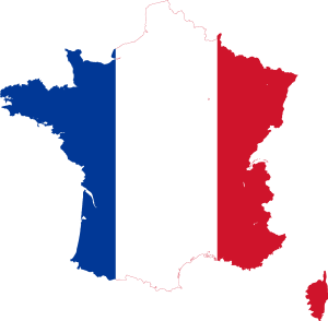 Map Of France Logo Vector