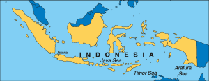 Map Of Indonesia Logo Vector