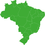 Mapa Brasil Logo Vector