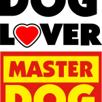 Master Dog + Dog Lover Logo Vector