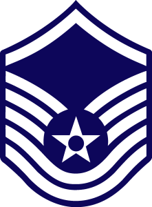 Master Sergeant Air Force Rank Logo Vector