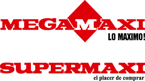 Megamaxi & Supermaxi originales Logo Vector