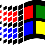 Microsoft MS Dos Logo Vector