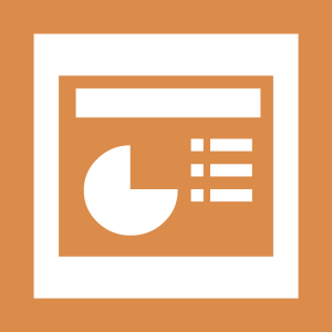 Microsoft Office   Powerpoint Logo Vector