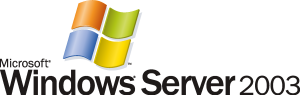 Microsoft Windows Server 2003 Logo Vector