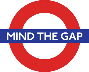 Mind The Gap Logo Vector