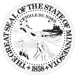 Minnesota Seal Logo Vector