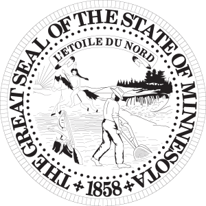 Minnesota Seal Logo Vector