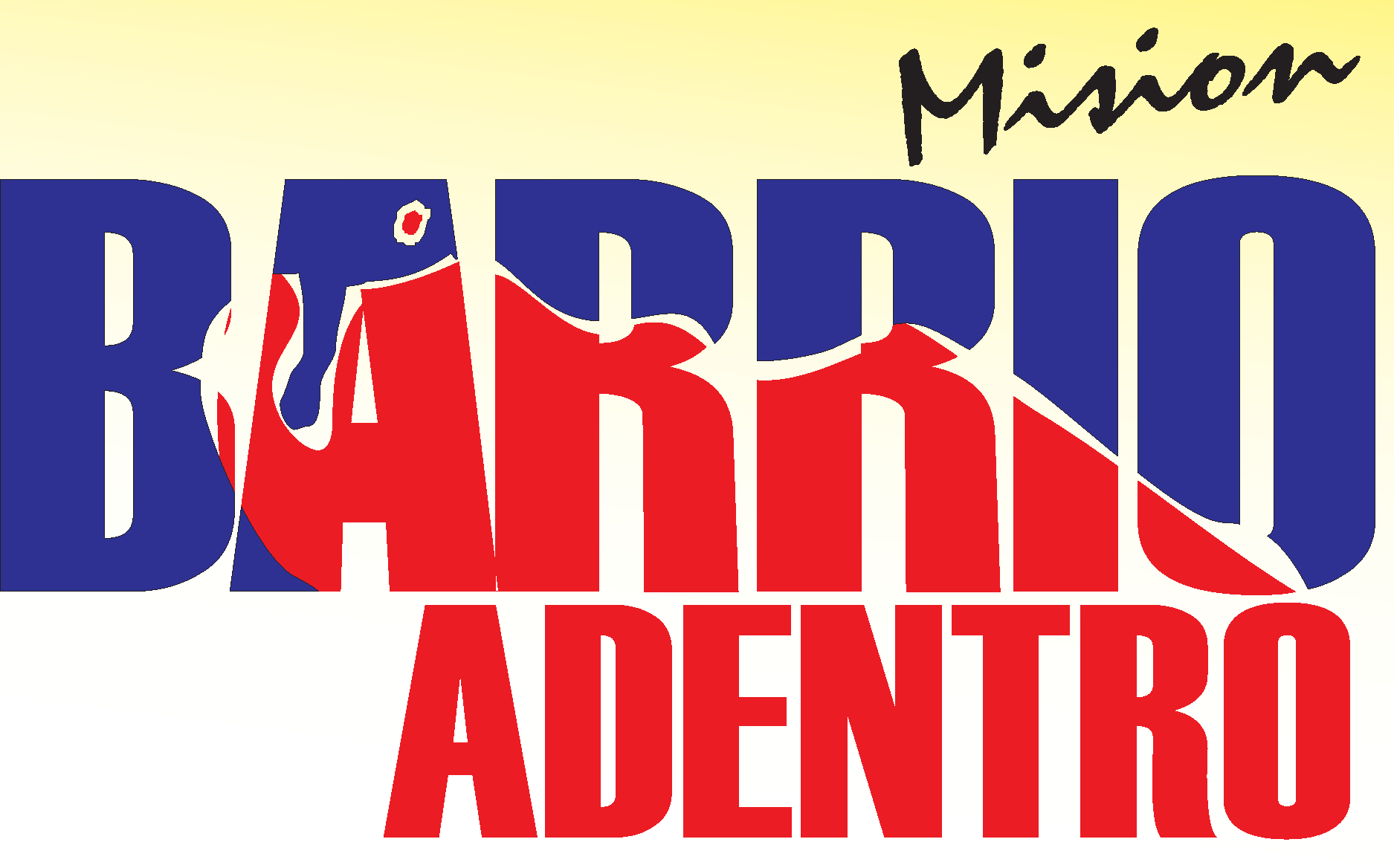 Mision Barrio Addentro Logo Vector