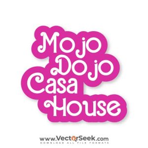 Mojo Dojo Casa House Logo Vector