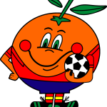 Naranjito Mundial 82 Logo Vector