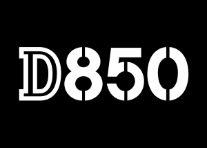 Nikon D850 Logo Vector