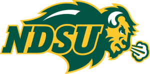 North Dakota State Bison Logo Vector