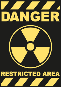 Nuclear Danger Logo Vector