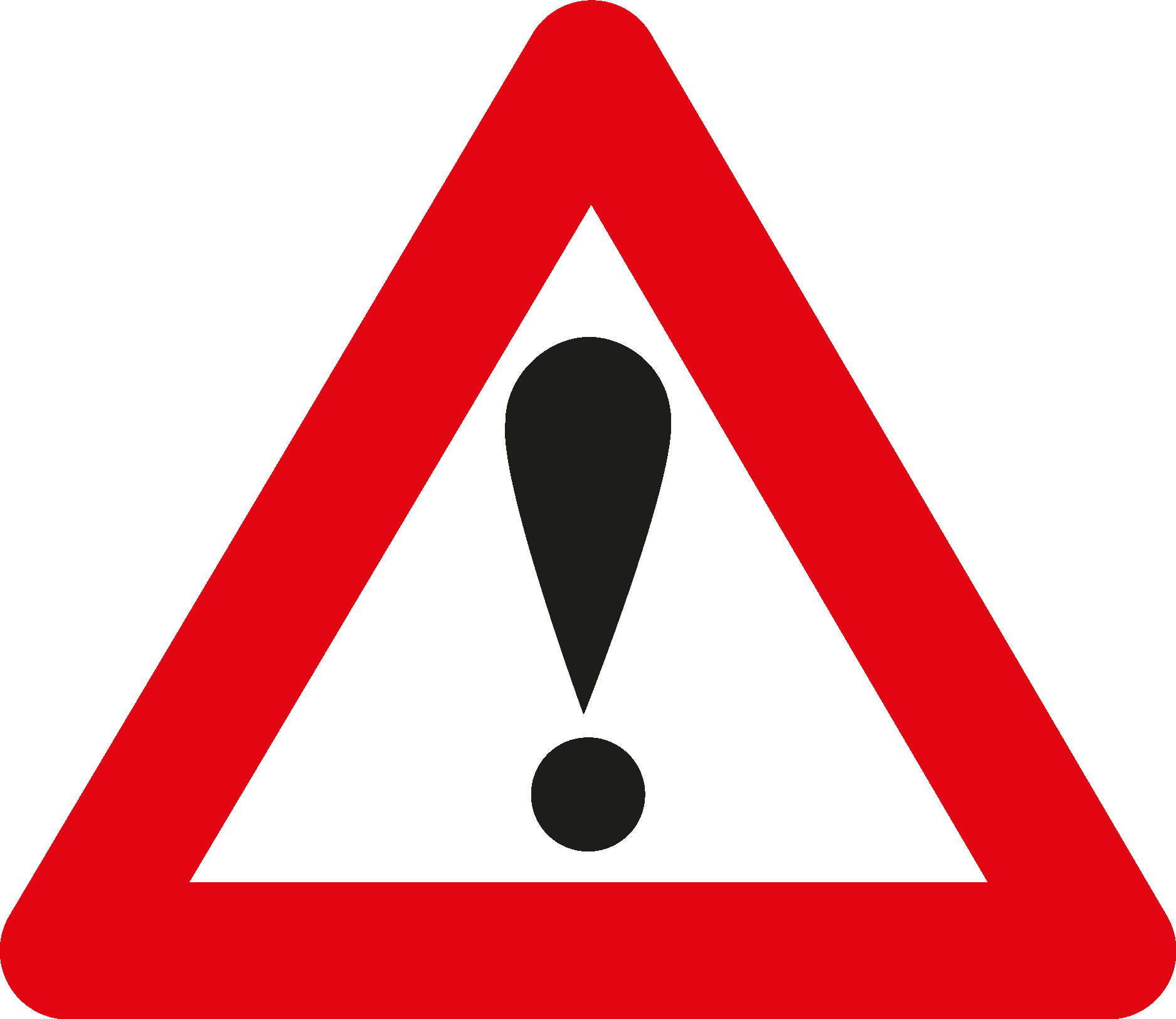 STL file Danger Restricted Area logo 🚨・3D printer design to download・Cults