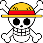 One Piece Luffy Logo Vector