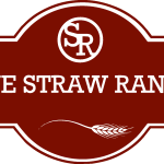 One Straw Ranch Logo Vector