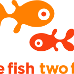 One fish two fish Logo Vector