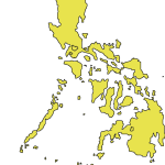 Outline Map Of Philippines Logo Vector