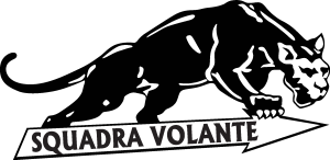Pantera Squadra Volante Logo Vector