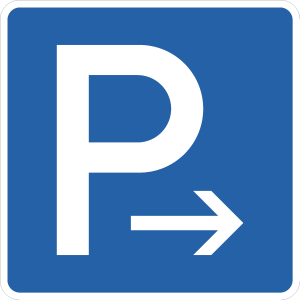 Parking right Logo Vector