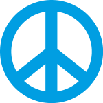 Peace sign Logo Vector