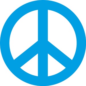 Peace sign Logo Vector