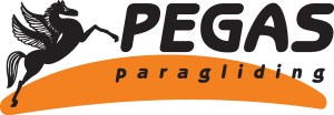 Pegas Paragliding Logo Vector