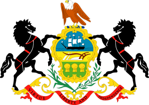 Pennsylvania Coat Of Arms Logo Vector