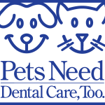 Pets Need Dental Care Too Logo Vector