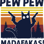 Pew Pew Logo Vector