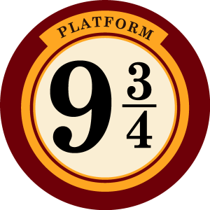 Platform 9 3 4 Logo Vector
