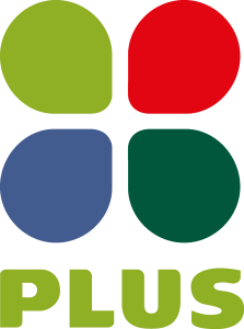 Plus supermarket Logo Vector