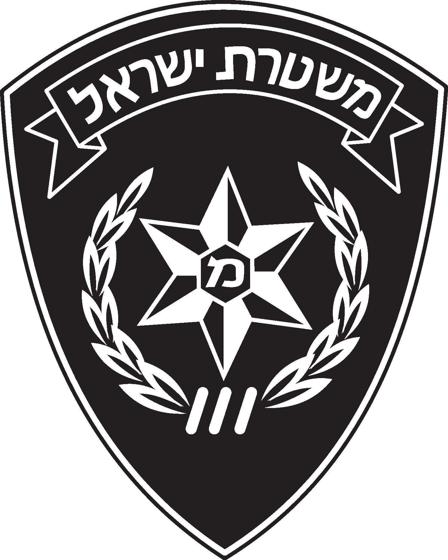 Police Israel Logo Vector