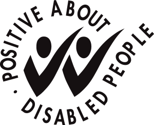 Positive About Disabled People Logo Vector