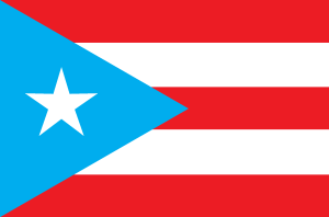 Puerto Rico Bandera Real Logo Vector
