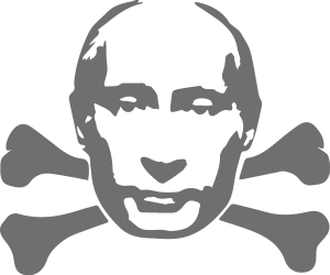 Putin skull Logo Vector