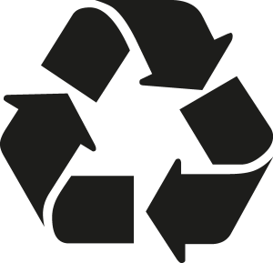 RECYCLE SYMBOL LABEL Logo Vector