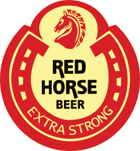 Red Horse Extra Strong Logo Vector