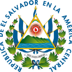 Republica De El Salvador En La America Central Logo Vector