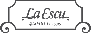 Restaurant La Escu Logo Vector