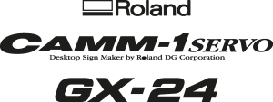Roland CAMM 1 Servo GX 24 Logo Vector
