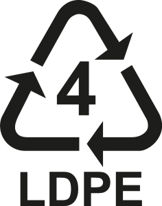 SYMBOL FOR LDPE 4 Logo Vector