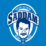 Saddam Beer Logo Vector